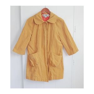 Retro Nordstrom Corduroy Swing Coat